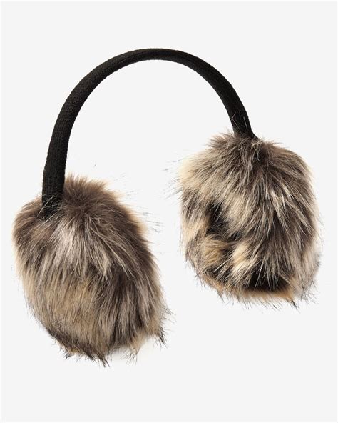 Faux Fur Ear Muffs 